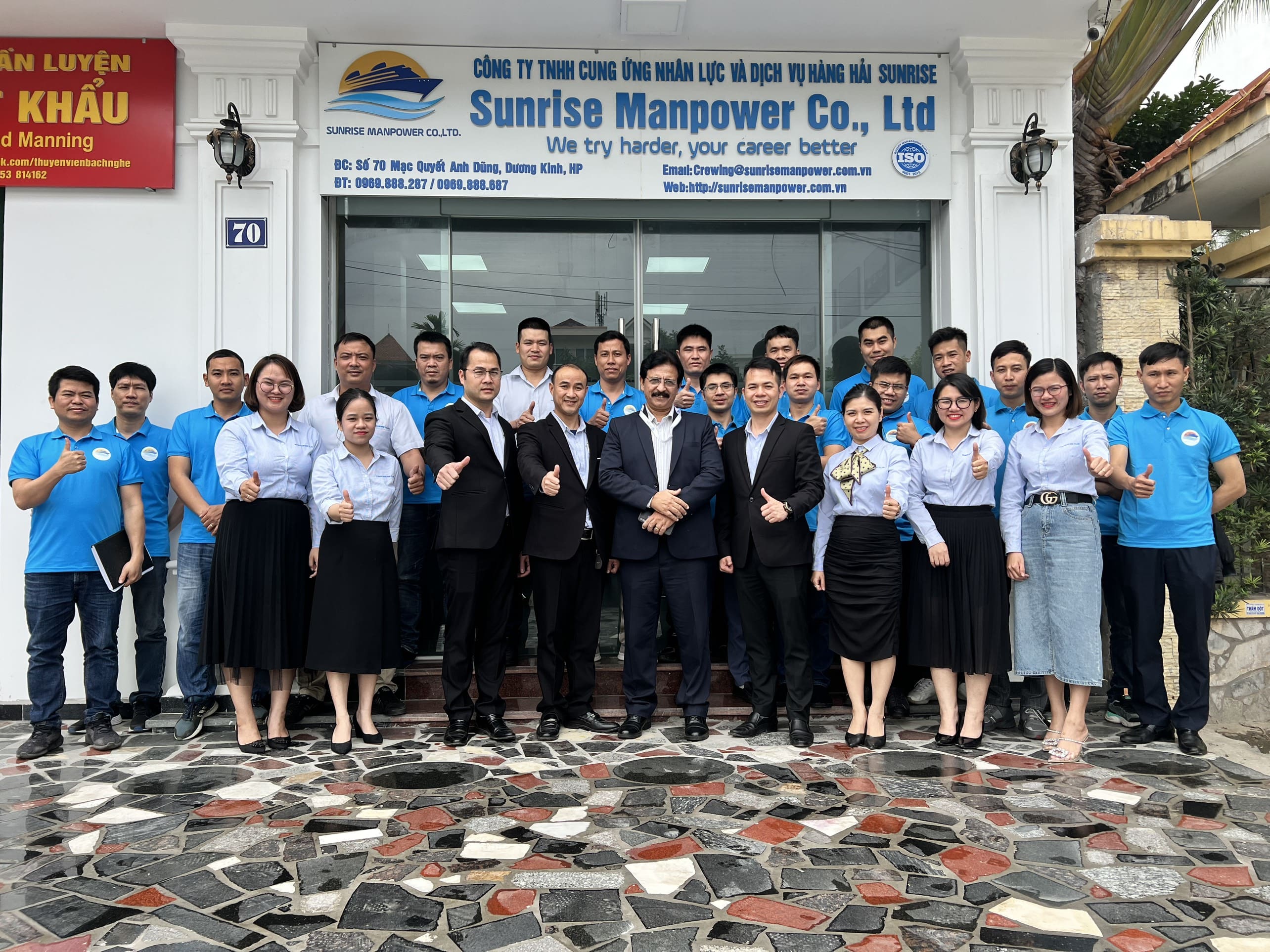 SUNRISE MANPOWER 'S PARTNER VISIT - MARSHAL SHIPMANAGEMENT PVT.,LTD